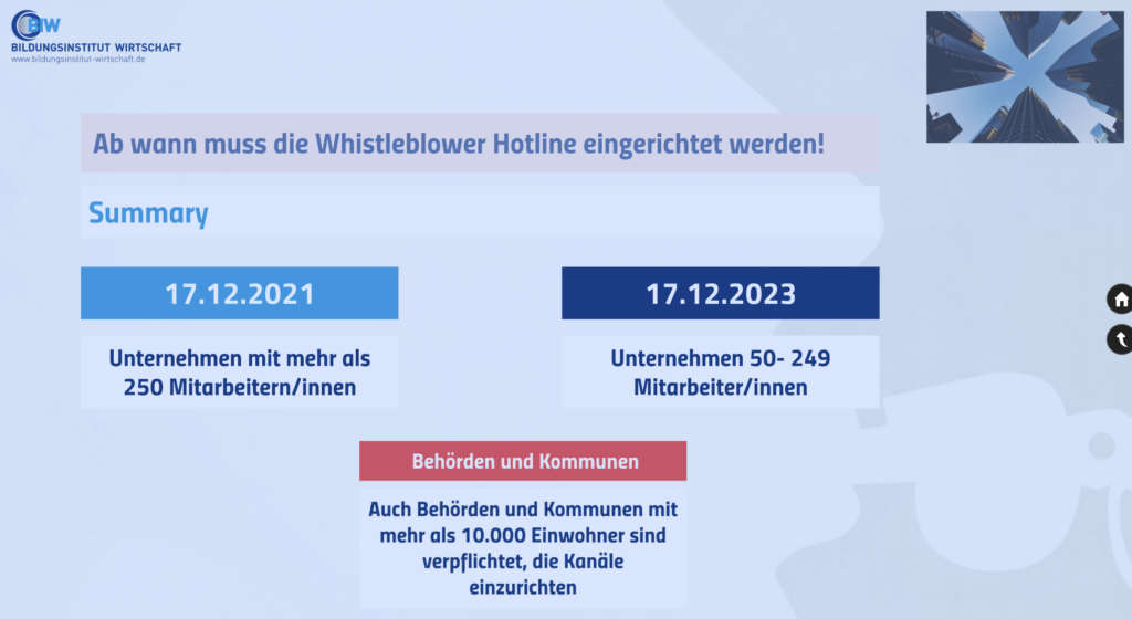 Whistleblower - Deutschland und der Schweiz